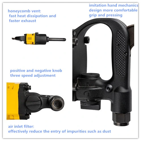 1&prime; &prime; Pneumatic/Air Impact Wrench-Industrial Hardware Tool