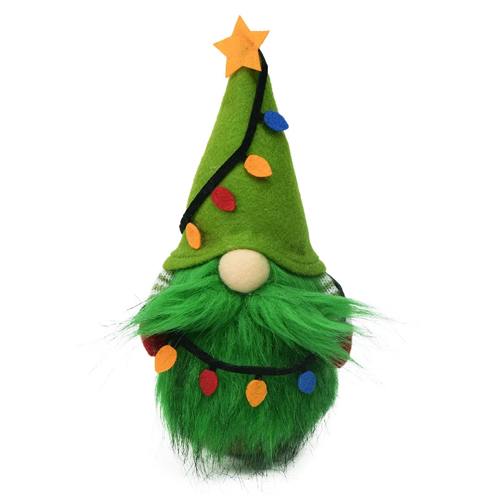Vintage Decor Seasonal 2023 Holiday Gifts Gonk Green Christmas Gnome