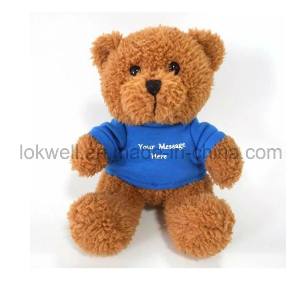 Custom Logo Plush Teddy Bear /Stuffed /Kids/Children/ Soft/Baby/Gift Toy for Plush Wholesales From China Plush Toy Manufacture