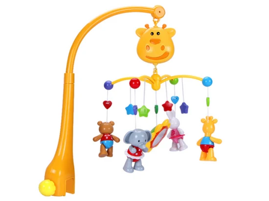 Baby Musical Hanging Toy Giraffe Crib Baby Bed Bell Toy (H3691077)