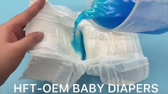 New Born Disposable OEM Baby Diaper Cotton Soft Breathable Diaper Baby Item Goods