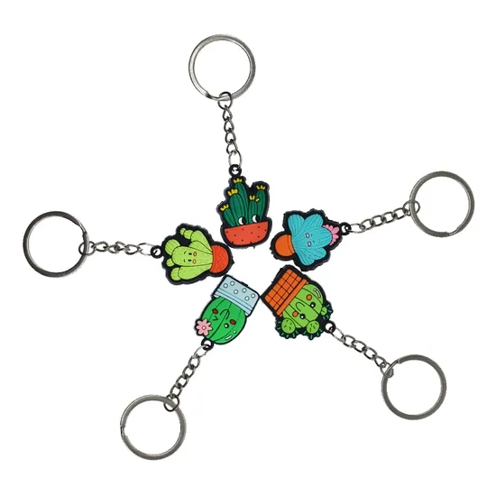 Creative and Exquisite Personalized Keychain Popular Rubber Keychain Unique Keychain Personalized Bag Pendant 