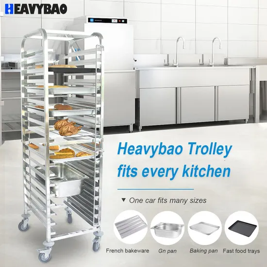 Heavybao Restaurant Bakery Equipment Gn Baking Pan Stainless Steel 18