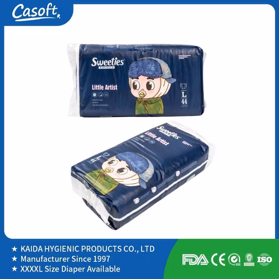 Top Sheet Grade B Disposable Stocklot High Quality Baby Goods Full Soft Size with Baby Diapers