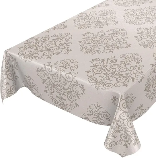 40*90cm Kitchen Item Textiles Square Beige PVC Tablecloth 