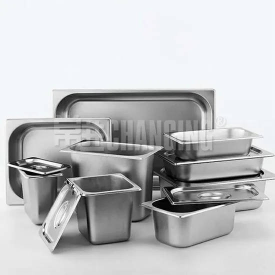 Changing Kitchen Professional Hotel Equipment Buffet Food Display Gastronorm Container Gn Pan 